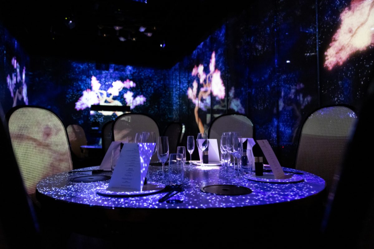 Wagyu House Chicago immersive dining room